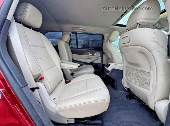 4JGFF5KE3LA119590 2020 MERCEDES-BENZ GLS Burgundy უკანა ხედი