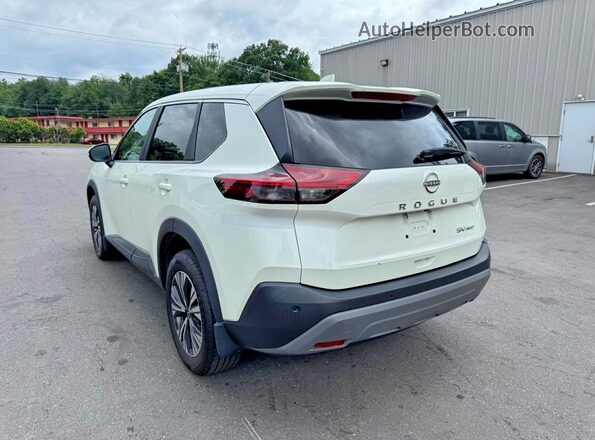 5N1BT3BBXPC685905 2023 NISSAN ROGUE White Հետևի աջ