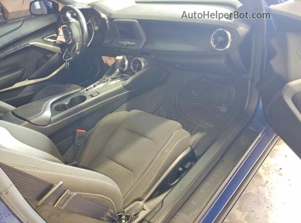 1G1FB1RX8K0155384 2019 CHEVROLET CAMARO Blue Widok zestawu wskaźników