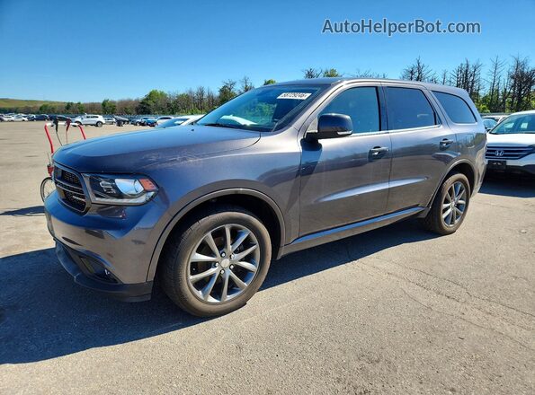 1C4RDJDG8HC847870 2017 DODGE DURANGO Gray Задня ліва чверть