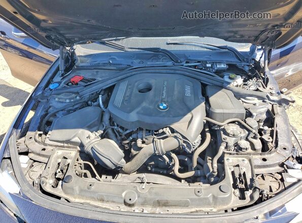 WBA4F9C57HG792076 2017 BMW 4 SERIES Blue Вид підкапотного простору