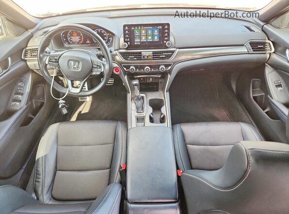1HGCV1F36JA242827 2018 HONDA ACCORD Black 