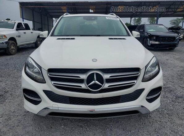 4JGDA5JB4HA815301 2017 MERCEDES-BENZ GLE White უკანა ხედი
