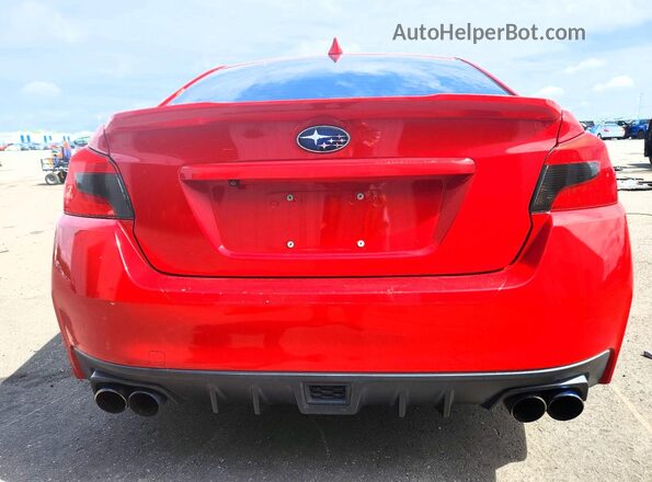 JF1VA1B66G9808259 2016 SUBARU WRX Red 