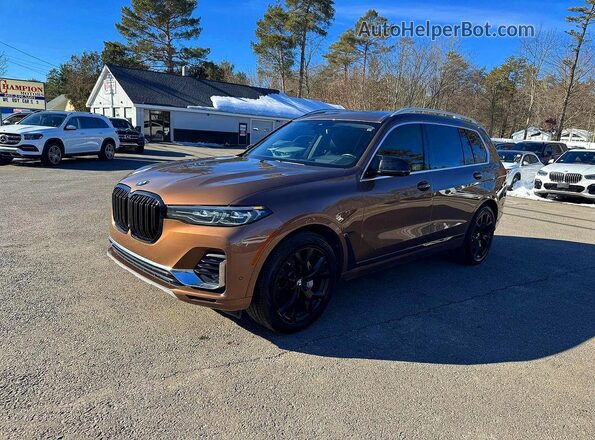 5UXCW2C09L9A00387 2020 BMW X7 Orange Tył lewy