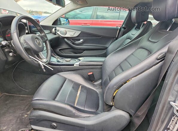 WDDWJ4JB1HF509589 2017 MERCEDES-BENZ C Gray 