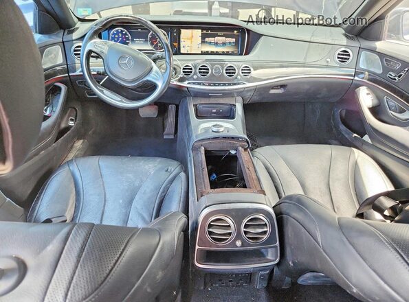 WDDUG8FB5HA312007 2017 MERCEDES-BENZ S-CLASS Black Вид щитка приладів