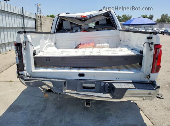 1FTFW3L80RKE22329 2024 FORD F150 White Vista interior delantera