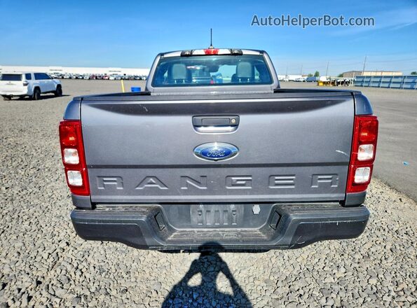 1FTER1EH9MLD18834 2021 FORD RANGER Gray Widok wnętrza z przodu