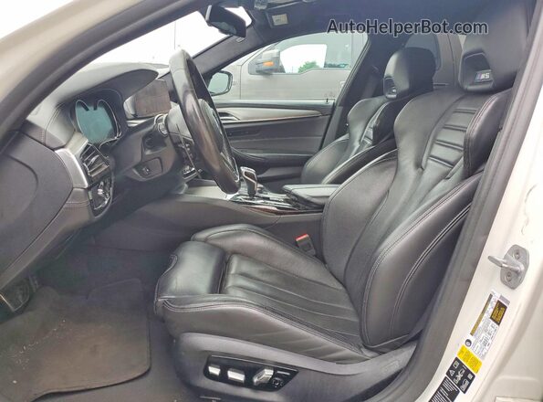 WBSJF0C5XKB284540 2019 BMW M5 White წინა პანელის ხედი
