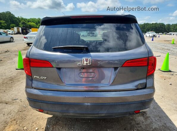 5FNYF5H19HB003052 2017 HONDA PILOT Gray 