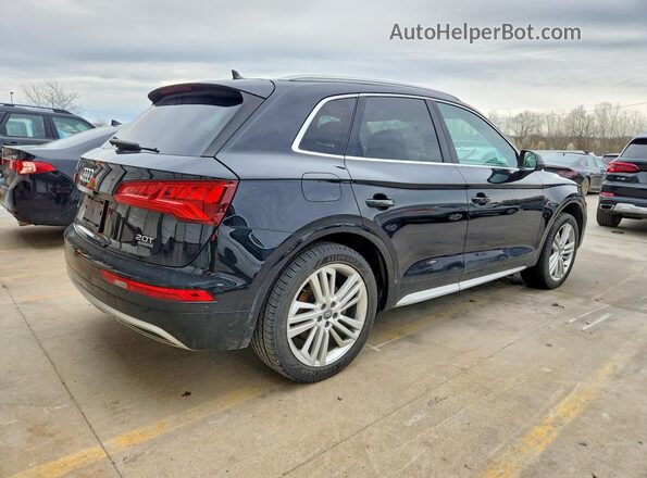 WA1BNAFY9J2002973 2018 AUDI Q5 Black Delantero derecho