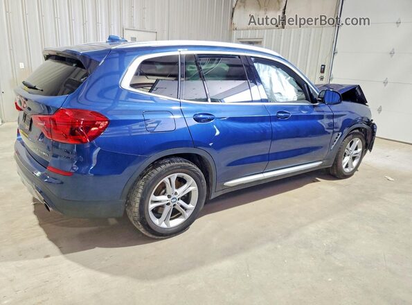 5UXTR9C55JLD74149 2018 BMW X3 Blue 