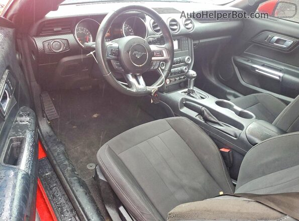 1FA6P8TH2L5186952 2020 FORD MUSTANG Red Instrument cluster view