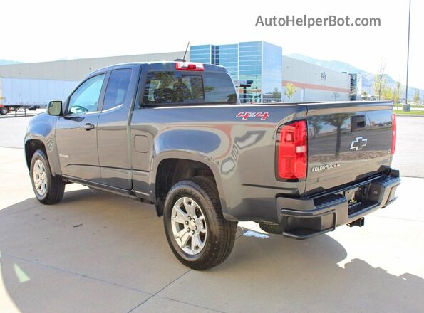 1GCHTCENXH1238573 2017 CHEVROLET COLORADO Серый Вид спереди