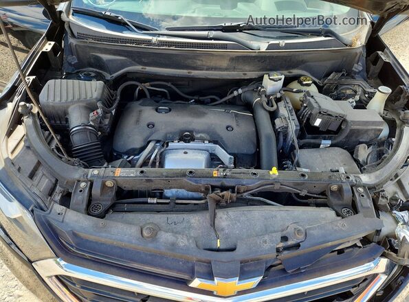 2GNAXTEX2J6343321 2018 CHEVROLET EQUINOX Черный Вид наклейки с VIN-кодом