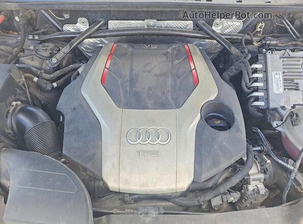WA1C4AFY4J2088801 2018 AUDI SQ5 Blue Вид салону спереду