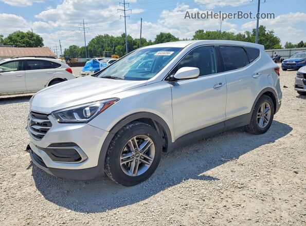 5XYZT3LB7HG420020 2017 HYUNDAI SANTA Серебряный 