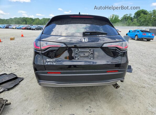 3CZRZ1H57SM749875 2025 HONDA HR-V Black Вид салону спереду