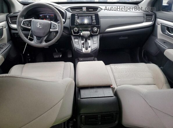 5J6RW1H29LL000576 2020 HONDA CR-V Blue ხელსაწყოთა პანელის ხედი
