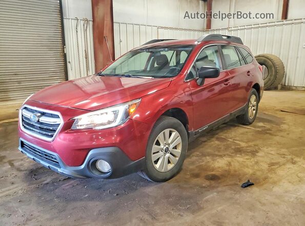 4S4BSABC6K3237914 2019 SUBARU OUTBACK Red Rear left
