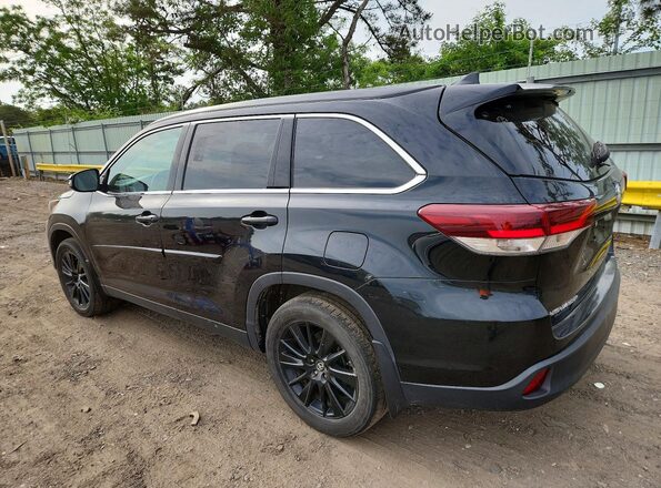 5TDJZRFH9KS622317 2019 TOYOTA HIGHLANDER Black 