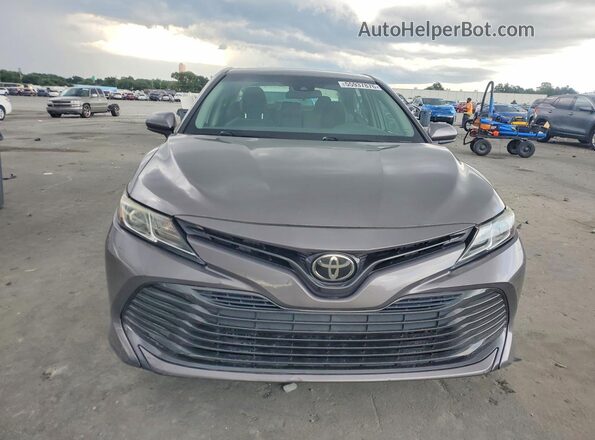 4T1B11HK4JU141399 2018 TOYOTA CAMRY Gray 