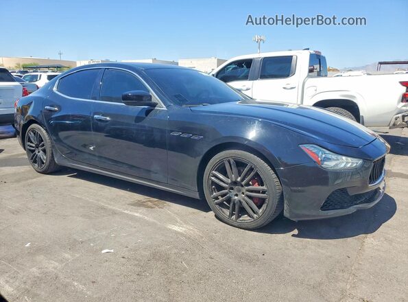 ZAM57XSA4H1205953 2017 MASERATI GHIBLI Black 