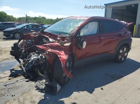 KM8HBCAB0SU307383 2025 HYUNDAI KONA Red უკანა მარცხენა
