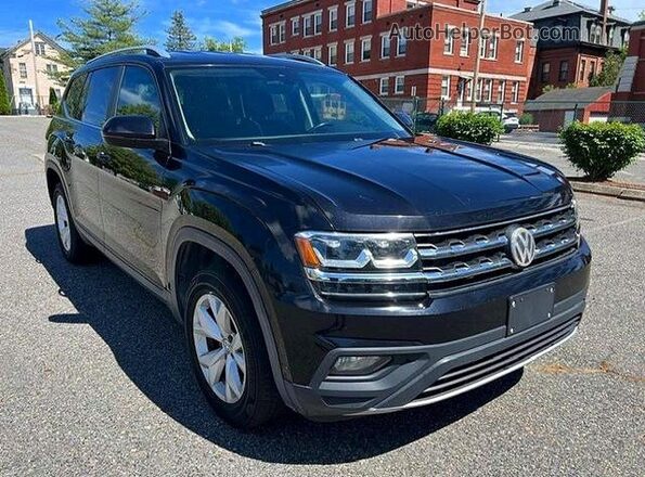 1V2DR2CA2JC507407 2018 VOLKSWAGEN ATLAS Black Rear left