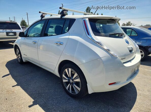 1N4BZ0CP8GC302206 2016 NISSAN LEAF White Задня права чверть