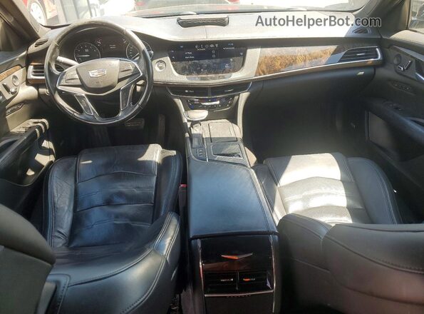 1G6KD5RS1JU157581 2018 CADILLAC CT6 Black ხელსაწყოთა პანელის ხედი