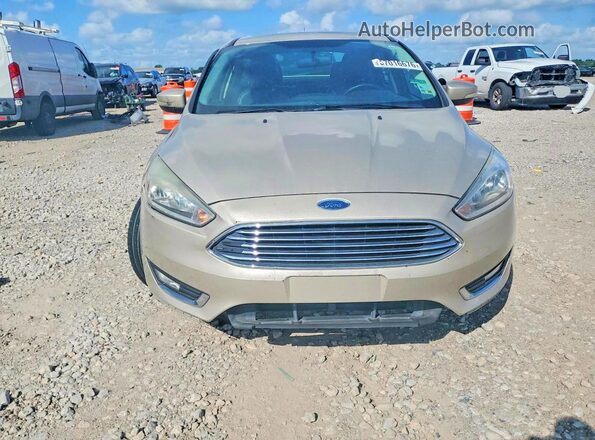1FADP3J25HL201410 2017 FORD FOCUS Beige 