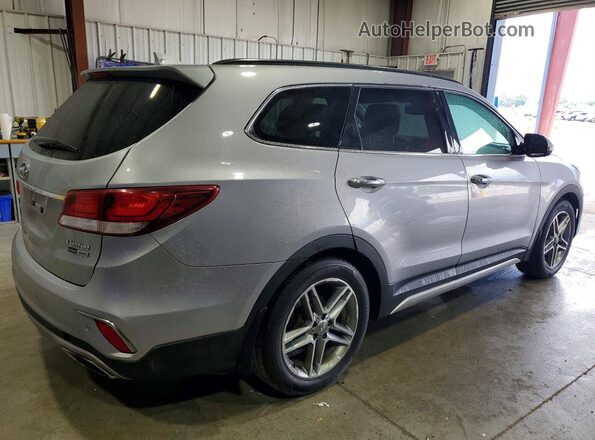 KM8SRDHF8KU310659 2019 HYUNDAI SANTA Silver Delantero derecho