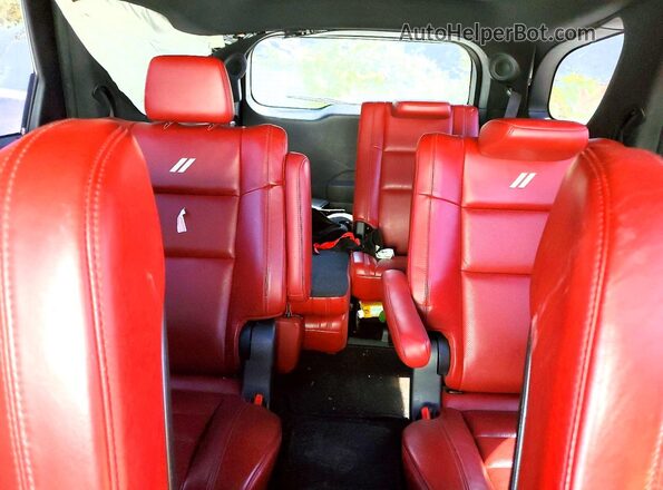1C4SDJCTXLC192961 2020 DODGE DURANGO White Vista interior trasera