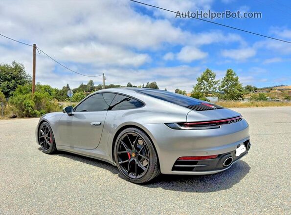 WP0AB2A96MS223242 2021 PORSCHE 911 Silver Առջևի աջ
