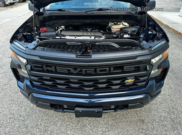 1GCPDBEK7NZ549593 2022 CHEVROLET SILVERADO Blue 
