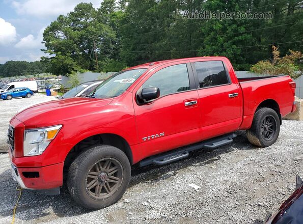 1N6AA1EF5MN512346 2021 NISSAN TITAN Red 