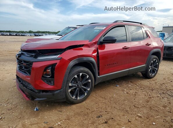 3GNAXTEG7SL108166 2025 CHEVROLET EQUINOX Red Rear left