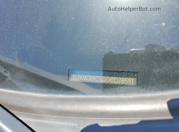 5UXWX9C50G0D78591 2016 BMW X3 Серый 