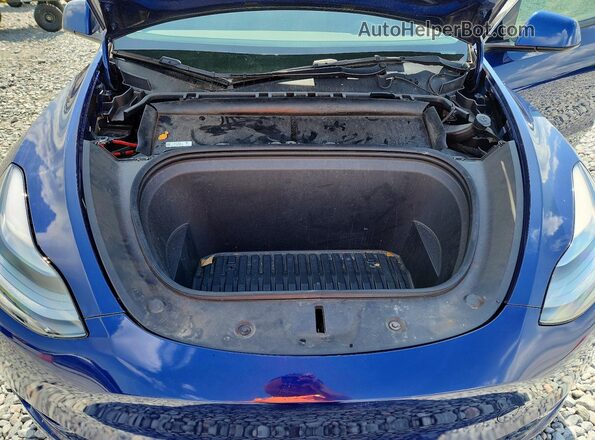 7SAYGDEF3NF372818 2022 TESLA MODEL Blue 