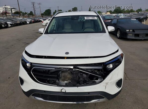 W1N9M0CB9PN055464 2023 MERCEDES-BENZ EQB White Հետևի տեսք