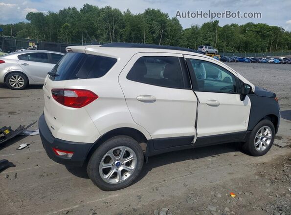 MAJ6P1UL2JC231228 2018 FORD ECOSPORT White Передня права чверть