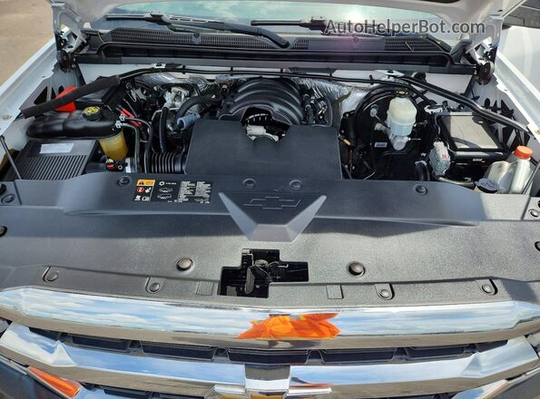 1GCNCNEH3GZ301599 2016 CHEVROLET SILVERADO White Widok komory silnika