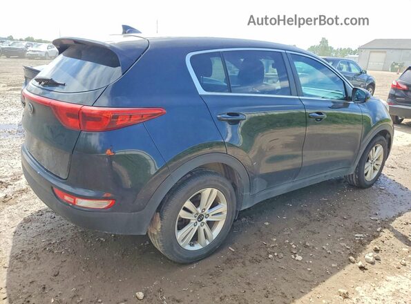 KNDPM3AC5H7189230 2017 KIA SPORTAGE Black Передня права чверть