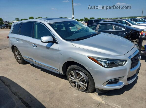 5N1DL0MM7LC531331 2020 INFINITI QX60 Silver Front view