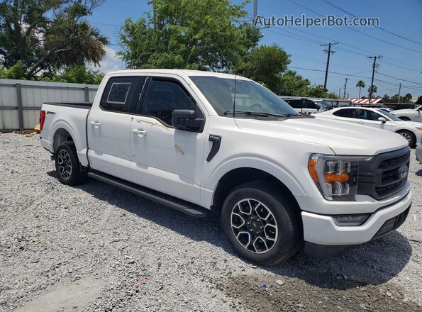 1FTEW1C89NKE08519 2022 FORD F150 White Front view