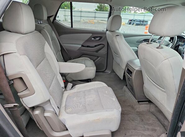 1GNERGKWXKJ237931 2019 CHEVROLET TRAVERSE Black ძრავის განყოფილების ხედი
