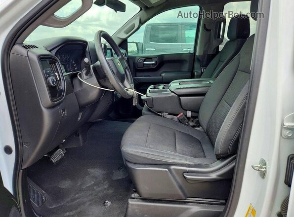 3GCPWBEK1LG355858 2020 CHEVROLET SILVERADO White Widok deski rozdzielczej