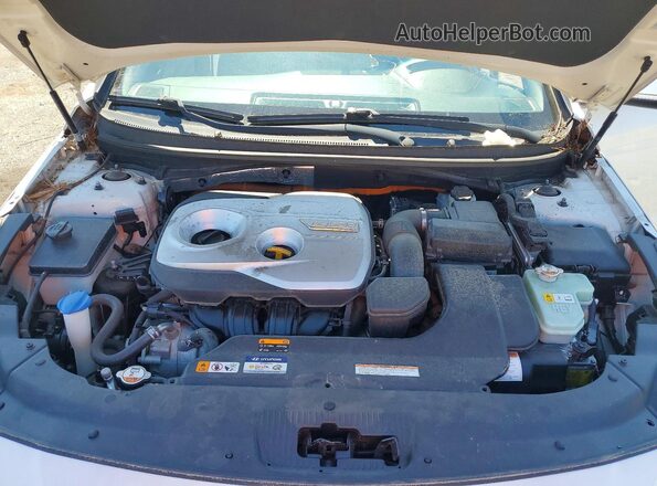 KMHE24L15HA059137 2017 HYUNDAI SONATA White 